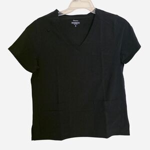 Hue Women's Black and Grey Top
